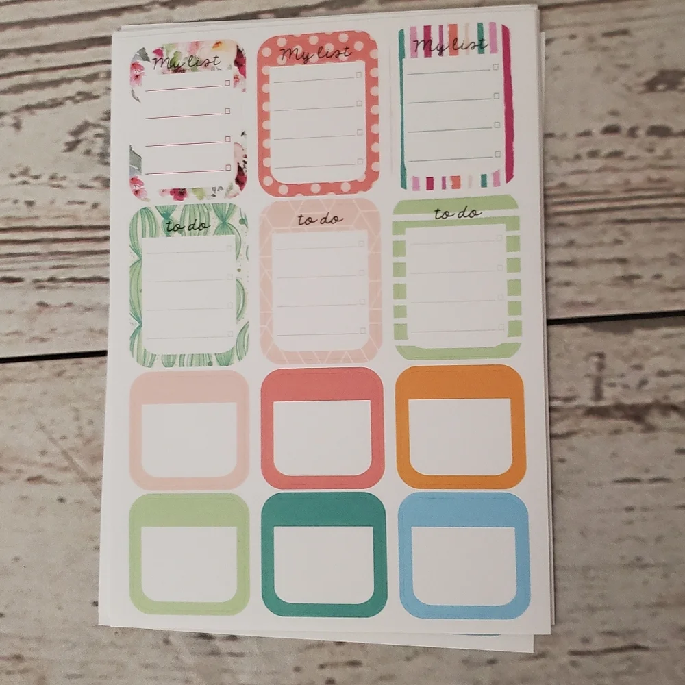 Planner stickers